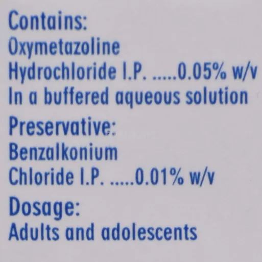 otrivin oxy fast relief adult nasal spray 10 ml